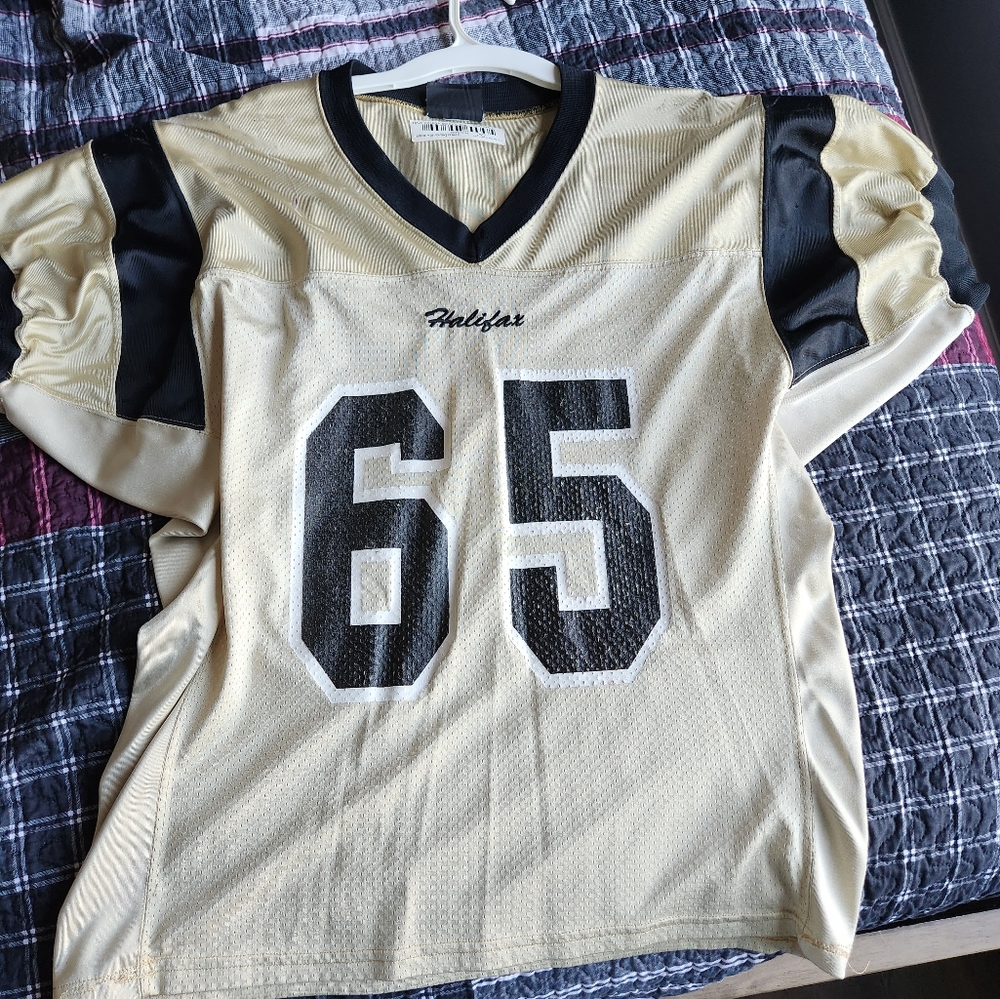 Worn Halifax Football Practice Jersey